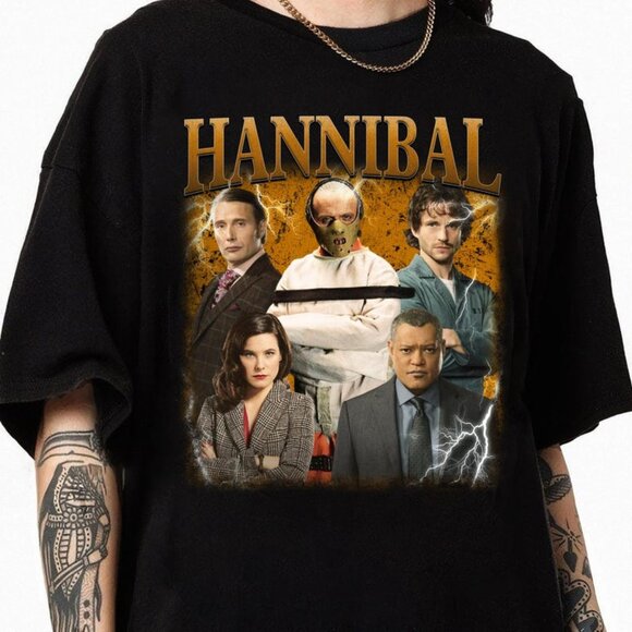 Hannibal Tv Series Shirt, Bryan Fuller Film, Hannibal Fan Shirt 134 - Picture 1 of 5